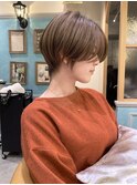 Lond fleur林　くびれヘアショートウルフボブアースカラー