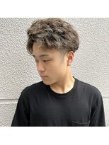 エストアール フクオカ 福岡博多店(est-r. Fukuoka)&nbsp;ハイライト×ツイストパーマ