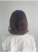 ボブ/ナチュラルボブ/巻き髪/コテ巻き