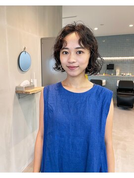 ナループロア ハチ(Nalu pu loa hachi) ボブパーマ