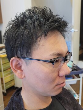 ホットナップス 尼崎店(HotNaps) ツーブロック×スウィングショート