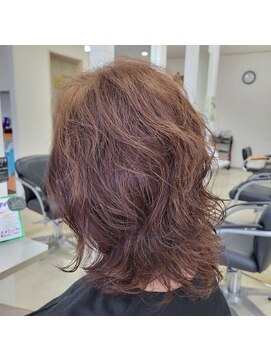 クレスト 時津店 ふんわりパーマ