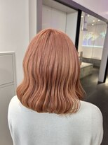 ゲーム 原宿店(GAME)&nbsp;ダブルカラーミルクティーピンクベージュカラーケアブリーチ韓国