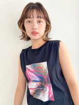 フェリア 緑地公園(FERIA)&nbsp;インナーカラー×切りっぱなしボブ