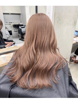 スティーロ 渋谷(Steelo) Steelo  ペールベージュ×韓国風レイヤー