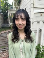 ガーランド (Garland) 黒髪ウェーブパーマ/表参道