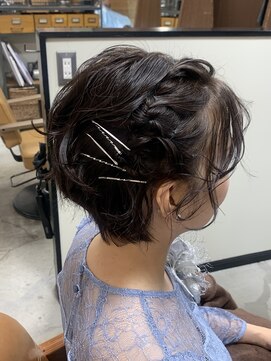 はんなり 行徳 ショートでもok！ヘアアレンジ