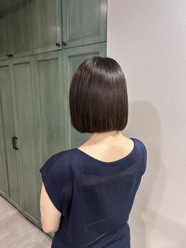 ヘアサロン ナノ(hair salon nano) 髪質改善トリートメント×前下がり丸みボブ