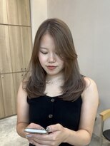 ウェイズトウキョウ 新宿店(Ways TOKYO)&nbsp;ワンカールレイヤー×明るめくすみベージュ