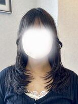 シェール(cher) シースルー/韓国レイヤー/ダークブラウン【cher西宮北口:MAYA】