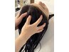 平日限定【カット＋ヘッドスパ】カットとこだわりスパ25分頭皮をスッキリ8250