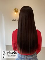 トトヘアーアンドネイル(toto hair and nail)&nbsp;人気NO.1【髪質改善カラーコース】カット・メテオカラー・TR