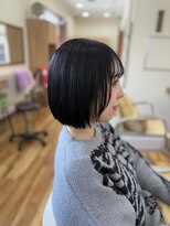ココカラヘアー プラス(cococara‐hair plus)&nbsp;ボブ×ブルーブラックカラー