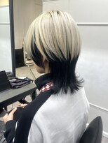 シーン(seen)&nbsp;【クラゲウルフ×ブロンド】ロングウルフレイヤー中性ウルフ