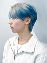 アルバム 渋谷パルコ(ALBUM) 韓国マッシュニュアンスパーマブルーブラック_ba540652