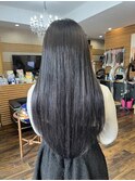 暗めカラーのロング( ^ω^ )