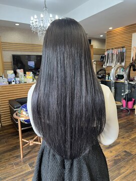 ヘアーメイク ダンス(hair make DANCE) 暗めカラーのロング( ^ω^ )