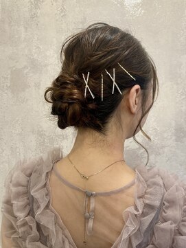 ヘアアレンジメント ボガスティーズ 溝の口店(Hair arrangement Vogusty's) アップヘア/ヘアセット/上品ヘア