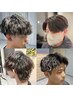"Men's"  パーマ専用カット+似合わせパーマ