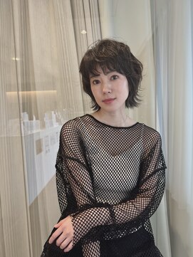 アミリアバイザザ(amiliea by ZA/ZA) くしゃっとウルフショート