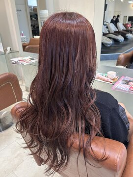 カイム ヘアー(Keim hair) ロングヘアー/レッドカラー/ピンクカラー/ブリーチなし