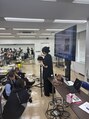 キャラハーフ 池袋東口店(KYARA HALF)&nbsp;新人研修でメンズパーマの講習の講師しました！
