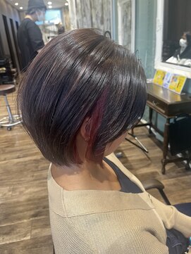 ヘアーアンドリラックス 十日市場店(hair & relax y-21) イヤリングカラー