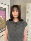 黒髪/オリーブグレー/小顔/ココアベージュ/津田沼駅