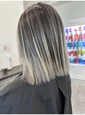 ハイライトバレイヤージュダブルカラーケアブリーチ20代30代40代
