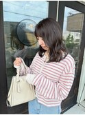 大人グレージュ