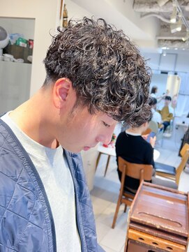 フラッグヘアー 博多駅前店(Flag HAIR) 無造作マッシュニュアンスパーマ