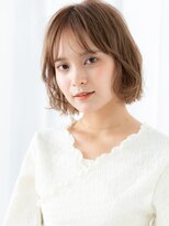 カバーヘア ブリス 北浦和(COVER HAIR bliss) 透明感カラーミディアムエアウェーブパーマ//北浦和20代30代40代