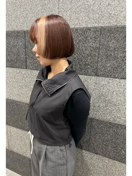 モリオ フロム ロンドン サッポロファクトリー店(morio FROM LONDON) morio/骨格矯正カット/札幌ボブ/ぱつっとボブ/切りっぱなしボブ