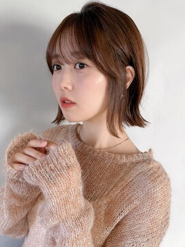 リヤン 表参道(lyann) 20代30代40代◎大人可愛いワンカール斜めバング大人ガーリー