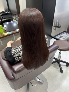 ライア 吉祥寺南口店(laia) ピンクブラウン×髪質改善【髪質改善 laia 吉祥寺 美容室】