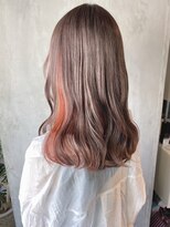 サクラ オモテサンドウ(SAKURA)&nbsp;インナーカラー/ブリーチありダブルカラー/フェイスフレーミング