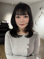 エトワ 中央店(etoi)&nbsp;大分ミディアムボブレイヤー軽め韓国レイヤーくびれスタイル