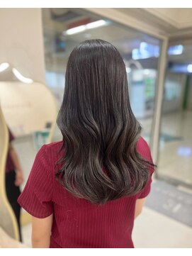 エレノア 梅田 大阪駅前第4ビル店(Eleanor) 【菜菜】ミディアムロング チョコレートブラウン