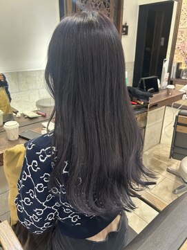 ヘアリゾート粋 ティガ 池袋店(tiga) 暗髪/韓国ロング
