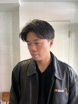 カウチ 板橋本町店(kauti)&nbsp;センターパート／刈り上げセンターパート/板橋本町
