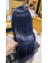 アース 一宮店(HAIR & MAKE EARTH) 髪質改善カラー/ブルーブラック
