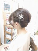 ふんわりボブ夜会巻きアレンジ【ヘアアレンジ　立川/立川南口】