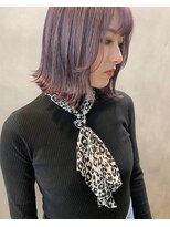 ブロンド(Blonde.) 大人可愛いパープルグレー
