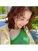 シロ(ciLo)&nbsp;orange＊wave hair