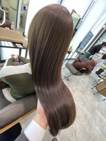 テラスヘアヴィラ 新潟駅南(TERRACEhairVilla)&nbsp;艶髪オリーブベージュ