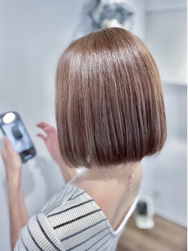 ヘアーサロン ラフリジー(Loufreasy) スタイリング簡単”ぷつっと”ボブ