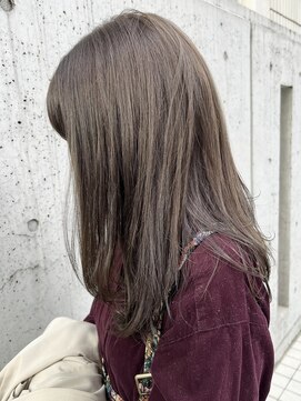 アッシュ 祐天寺店(Ash) ブリーチナシのグロス発色ベージュ