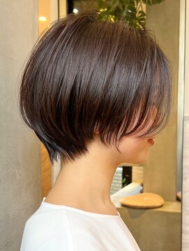 ディモアンド 表参道(Dimo&) ベビーバング/ショートヘア/ボブルフ/ショコラベージュ