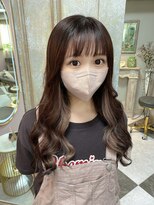 ガルボヘアー 名古屋栄店(garbo hair)&nbsp;#名古屋#栄#プルエクステ#ロング#インナー#ハイトーン#10代#20代