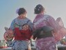 <期間限定>浴衣着付け￥3850